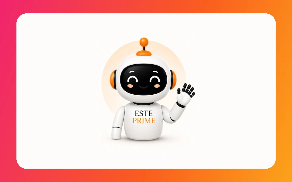 Este Prime yapay zekâ danışman maskotu